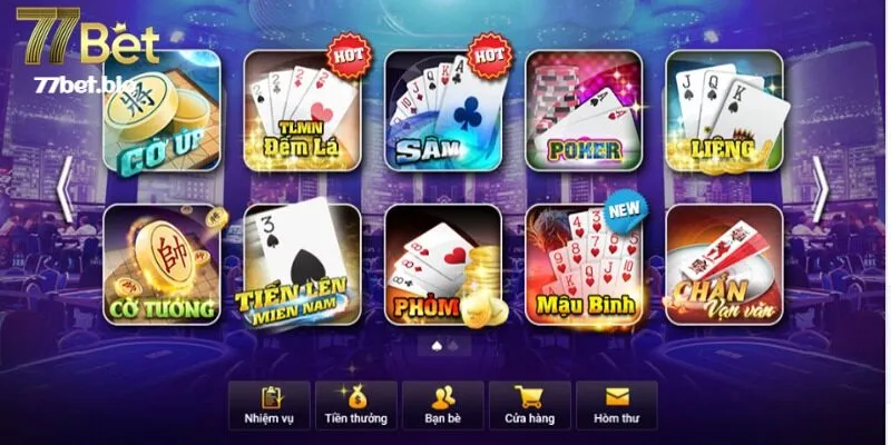 Game bài đổi thưởng 77bet